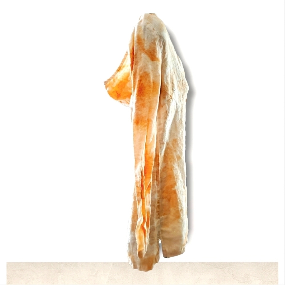 Juicy Couture SM Creamsicle Tie Dye Swim Coverup/Hooded Top - Picture 2 of 7